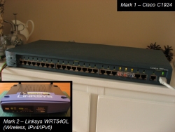 Networking Interface - Modified Cisco and Linksys Devices