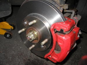 Brake Disc and Caliper