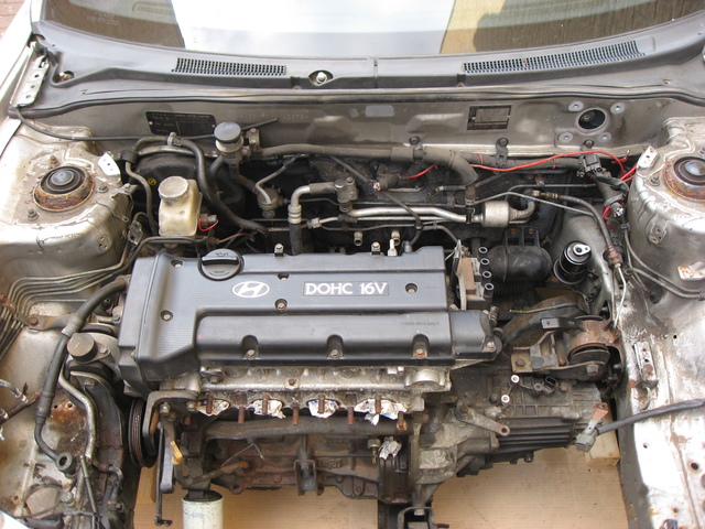 Prepared engine bay